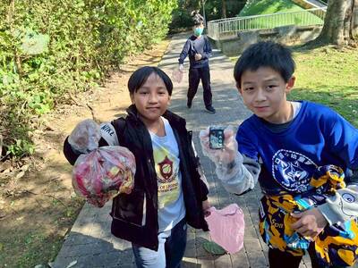 1150114童軍-走在林口谷之坑-服務學習-環保行動圖片